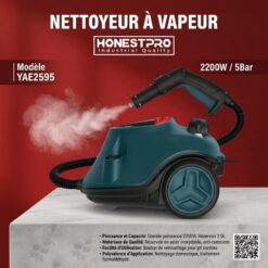 Nettoyeur à Vapeur 2200W 5BAR HONESTPRO YAE2595