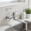 Mitigeur Cuisine Mélangeur Mural Chromé FASTFLEX FST-006
