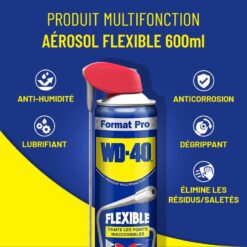 Aérosol Multifonction Dégrippant WD-40 avec Flexible 600ml – Image 3