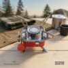 Mini Réchaud Camping à Gaz Portable Compact 2800W 1129-11