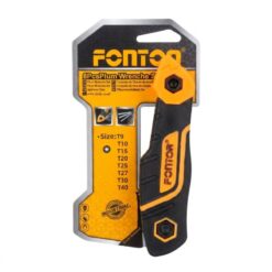 Jeu de 8 Clés Torx Etoile Pliables T9-T40 FONTOR – Image 3