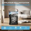 Ventilateur de Bureau Rechargeable avec Humidificateur YT-M2053