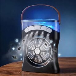 Ventilateur de Bureau Rechargeable avec Humidificateur YT-M2053 – Image 3