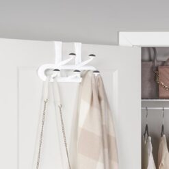Porte Manteau Suspendu Derrière Porte 5 Têtes