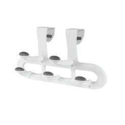 Porte Manteau Suspendu Derrière Porte 5 Têtes – Image 3