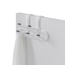 Porte Manteau Suspendu Derrière Porte 5 Têtes – Image 5