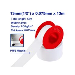 Ruban d’Etanchéité Fileté Téflon PTFE 13M – Image 2