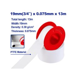 Ruban d’Etanchéité Fileté Téflon PTFE 13M – Image 3