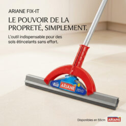 Tête Frottoir Réglable avec Fixateur 55CM (Sans Manche)