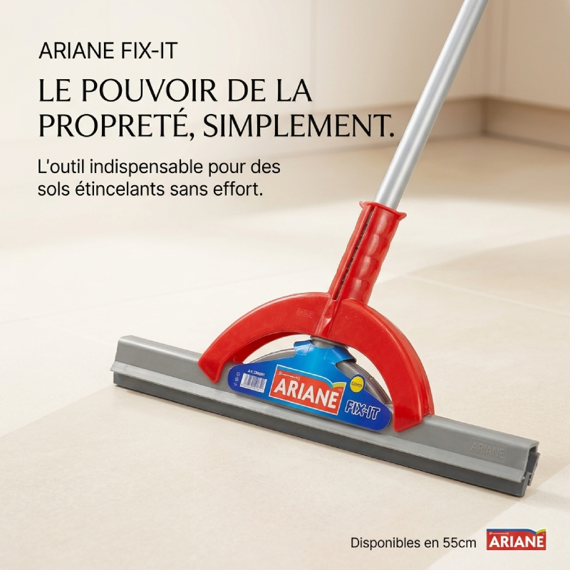 Tête Frottoir Réglable avec Fixateur 55CM (Sans Manche)