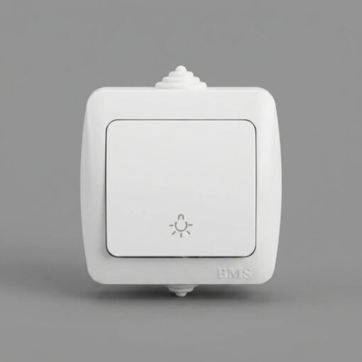 Interrupteur Apparente Bouton Poussoir BMS