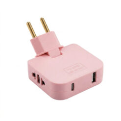 Fiche Voleuse Pivotante 180° 2P+USB+TYP-C 2500W – Image 6