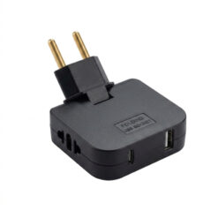 Fiche Voleuse Pivotante 180° 2P+USB+TYP-C 2500W – Image 7