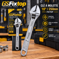 Clé à Molette 10"/250mm FIXTOP