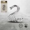 Lot de 5 Crochets en S Multiusages – Embouts Boules 10 kg