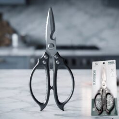 Ciseaux de Cuisine Multifonctionnels en Acier Inoxydable K186