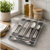 Organisateur Ustensiles de cuisine pour tiroir 5 compartiments