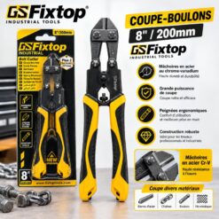 Coupe-boulons Industriel 8x200mm FIXTOP