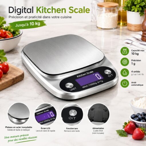 Balance cuisine digital 10KG