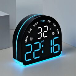 Réveil Numérique LED Intelligent avec horloge