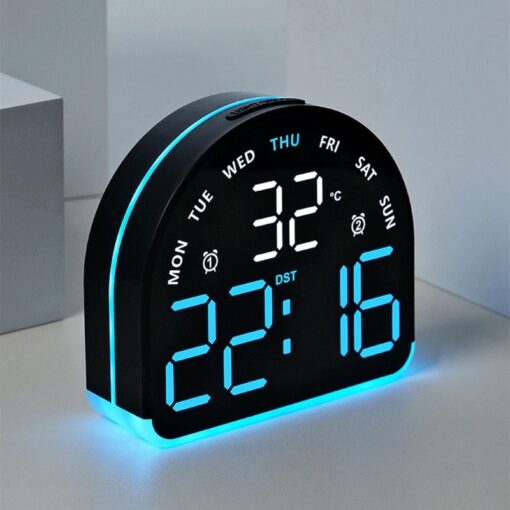 Réveil Numérique LED Intelligent avec horloge
