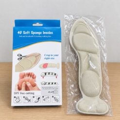Semelles Orthopédiques Souples 4D 2 pcs
