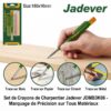Set de Crayons de Charpentier et menuisier Jadever JDMB3K06