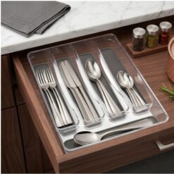 Alternative view of Organisateur Ustensiles de cuisine pour tiroir 5 compartiments