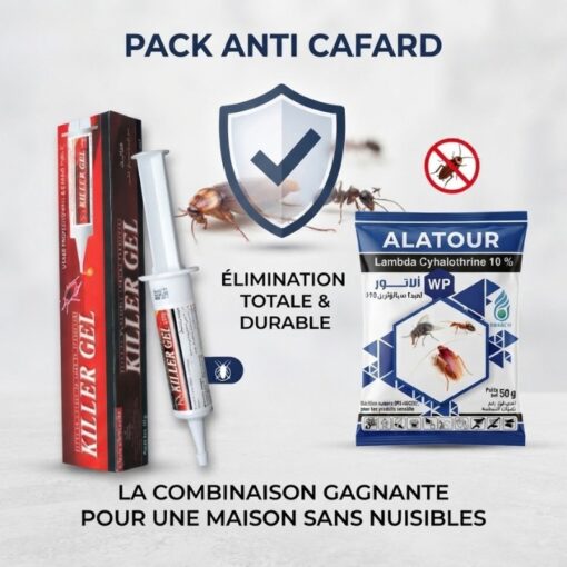 Pack anti cafard - KILLER GEL 30g et ALATOUR 50g