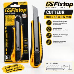Cutteur 100*18*0.5mm FIXTOP NO11024