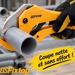 Alternative view of Coupe tube PVC 7"/190mm 3-42mm FIXTOP