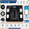Balance intelligente / pèse-personne numérique Bluetooth (Max 180 kg)