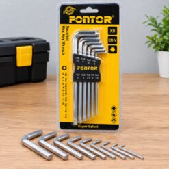 Alternative view of Jeu de 9 clés Allen T10-T50 GM FONTOR