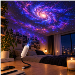 Alternative view of Galaxy Projecteur USB / Projecteur de ciel étoilé et galaxie (Modèle 2439-34)