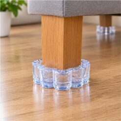 Set de 4 Supports de Pieds de Meuble en Plastique rond (GM) – Image 3