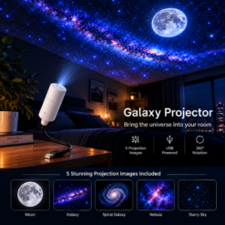 Galaxy Projecteur USB / Projecteur de ciel étoilé et galaxie (Modèle 2439-34)