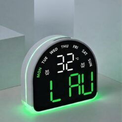 Réveil Numérique LED Intelligent avec horloge – Image 3