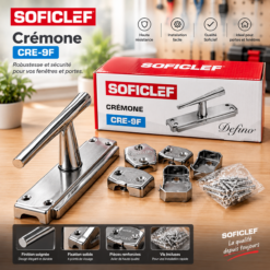 Crémone Soficlef (Modèle CRE-9F / Ligne Delfino) – Image 2