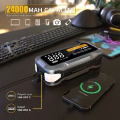 Booster compresseur de voiture 24000mah BEETRO BE0149 – Image 5