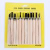 Kit de 12 ciseaux de sculpture sur bois