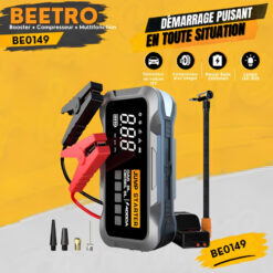 Booster compresseur de voiture 24000mah BEETRO BE0149