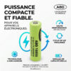 Pile Batterie ABD Rechargeable 3.7V 2000mAh