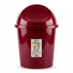 Poubelle en Plastique avec Couvercle Rotatif 3.5L KAMELIA – Image 4