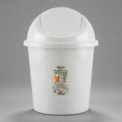 Poubelle en Plastique avec Couvercle Rotatif 3.5L KAMELIA – Image 9