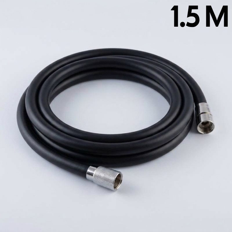 Flexible pour Douchette d’Ablution 5 Couches Noir 1.5M – Image 2