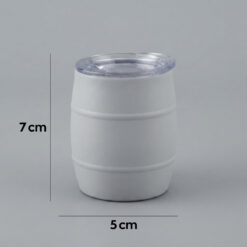 Gobelet Isotherme à café et boissons chauds portable en acier inoxydable 85 ml – Image 3