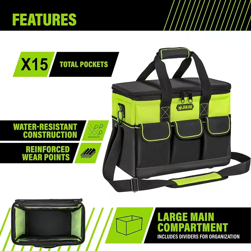 Sac à Outils Multi Poches avec Valise Professionnelle JAKAH – Image 8
