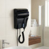 Séchoir Mural Salle de Bain 1600W avec 2 Prises 220V