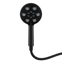 Alternative view of Pommeau de Douche avec Flexible Noir 1.5M (Sans Support)