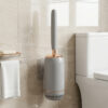 Brosse de Toilette Mural Adhésif en Silicone